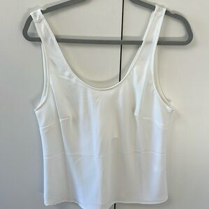 Oak and Fort White Satin top